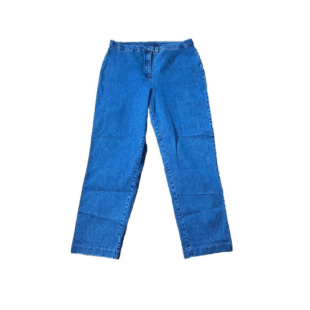 Lauren Jeans Co Womens Size 18W High Waist Classic Straight‎ Jeans